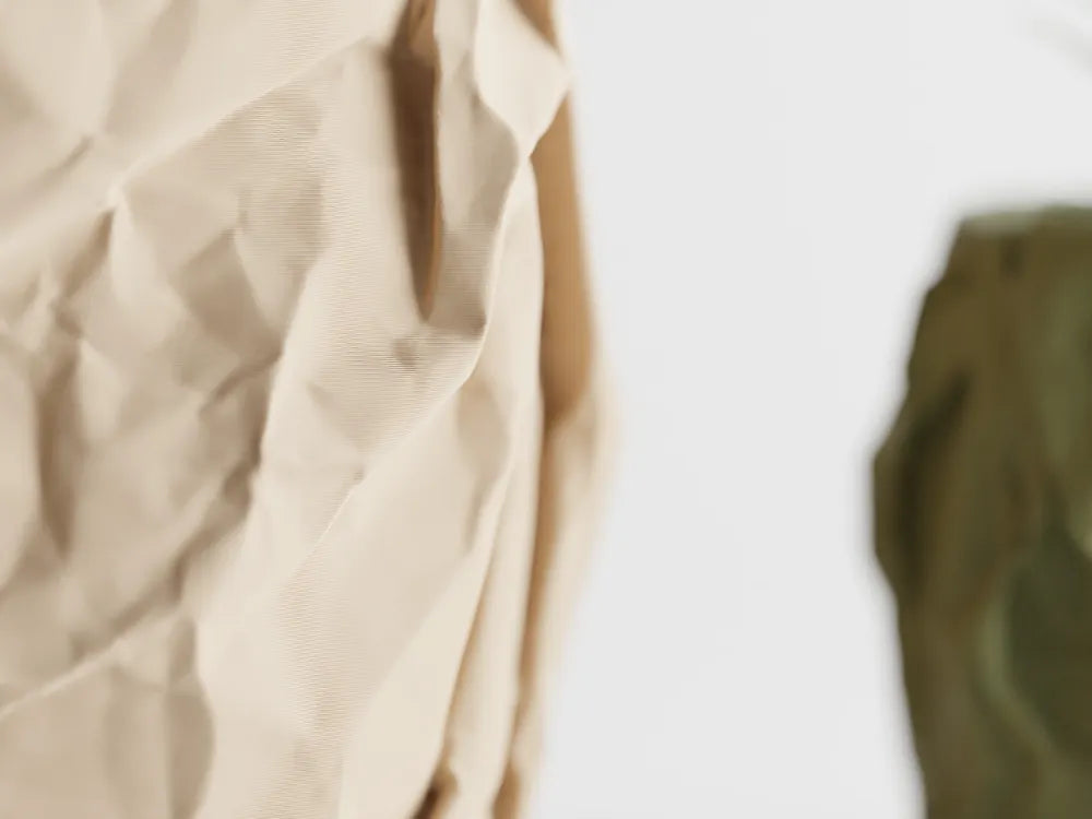 Crumbled Paper Plant Pot